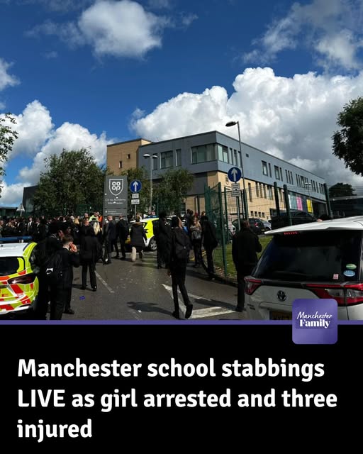 Manchester School Stabbing: Three Injured, Suspect Arrested as Co-op Academy Closes for the Day