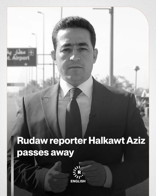 Halkawt Aziz, Rudaw Baghdad Bureau Chief, Dies Following Traffic Accident